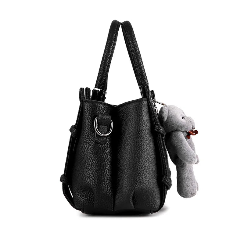 Women Leather Handbags High Casual Ladies Shoulder Messenger Bags Handbags