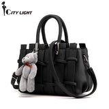 Women Leather Handbags High Casual Ladies Shoulder Messenger Bags Handbags