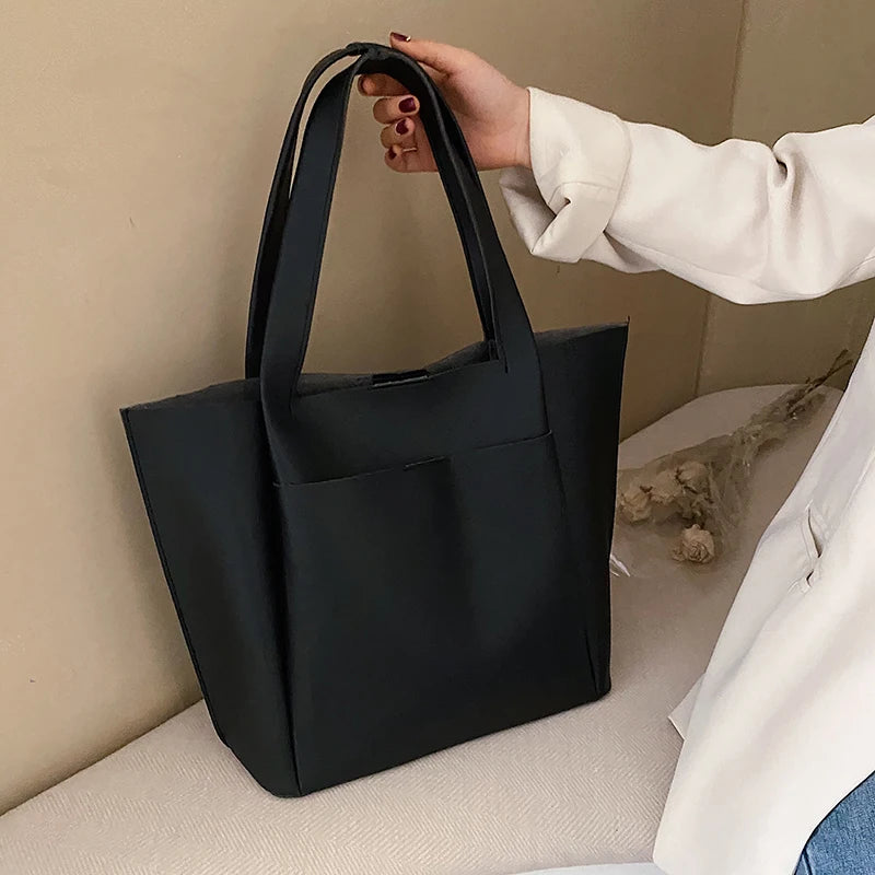 Women Leather Handbags Bucket Shoulder Bags Ladies Crossbody Bags