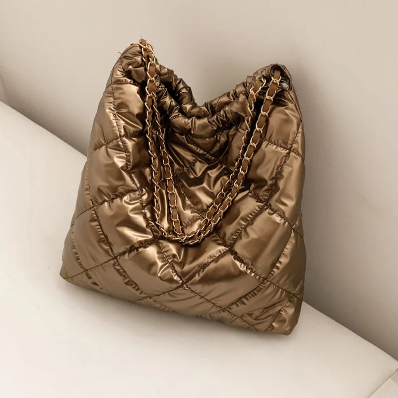 Women Shoulder Bags Large Capacity Western Style Texture