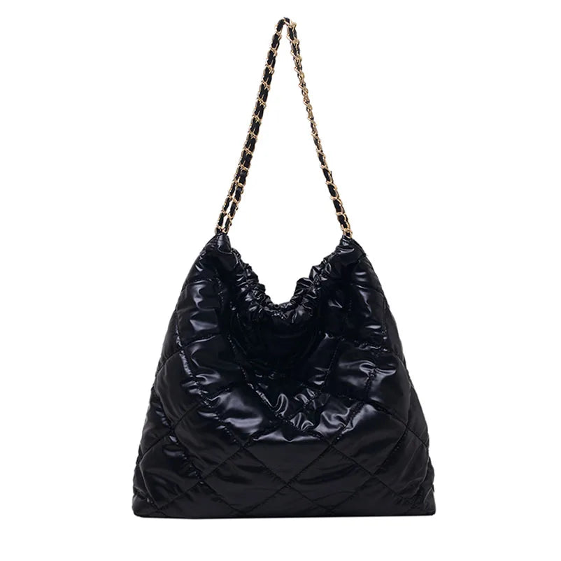 Women Shoulder Bags Large Capacity Western Style Texture