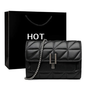 Leather Chain Women Shoulder Bag Casual Ladies Messenger Bags