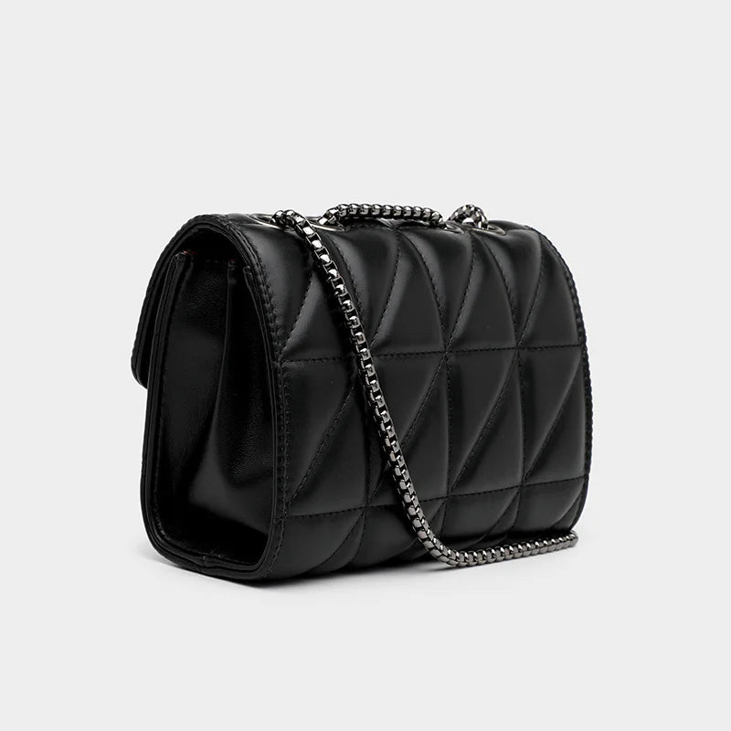 Leather Chain Women Shoulder Bag Casual Ladies Messenger Bags