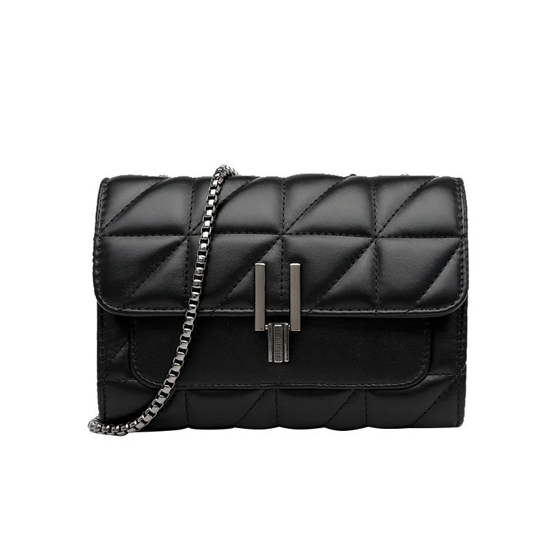 Leather Chain Women Shoulder Bag Casual Ladies Messenger Bags