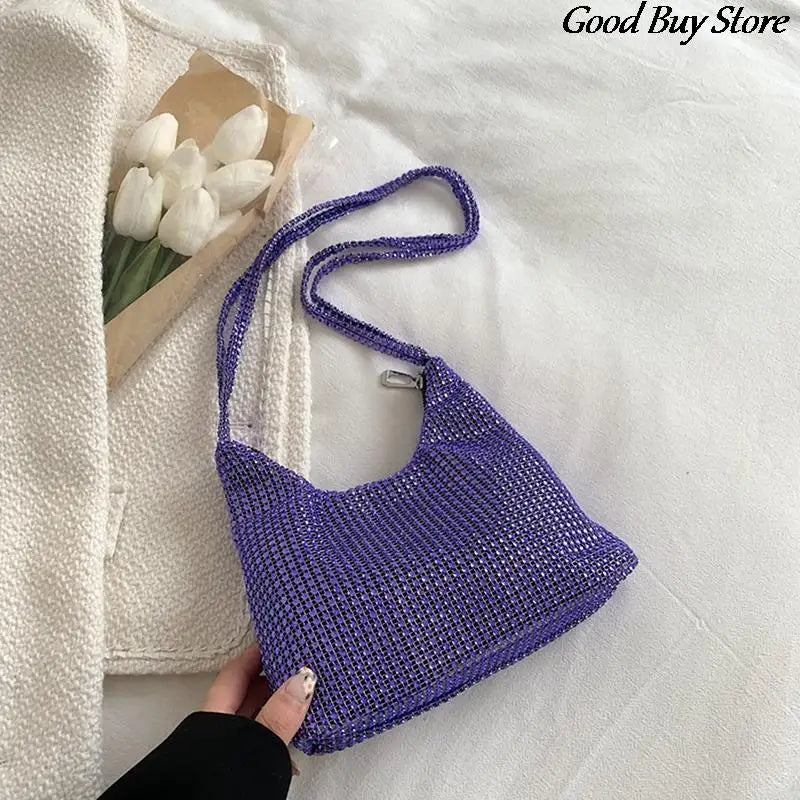 Women Diamond Purse Rhinestones Handbag Shoulder Bags Evening Party Clutch