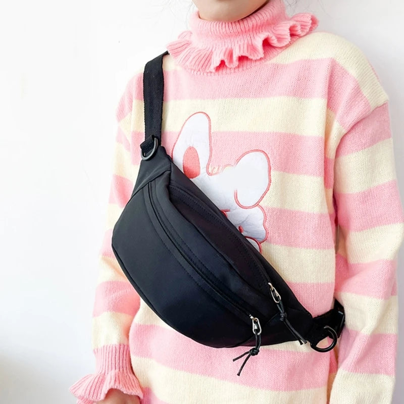Casual Waist Fanny Pack Adjustable Belt Bum Bag Outdoor Travel Crossbody Phone P