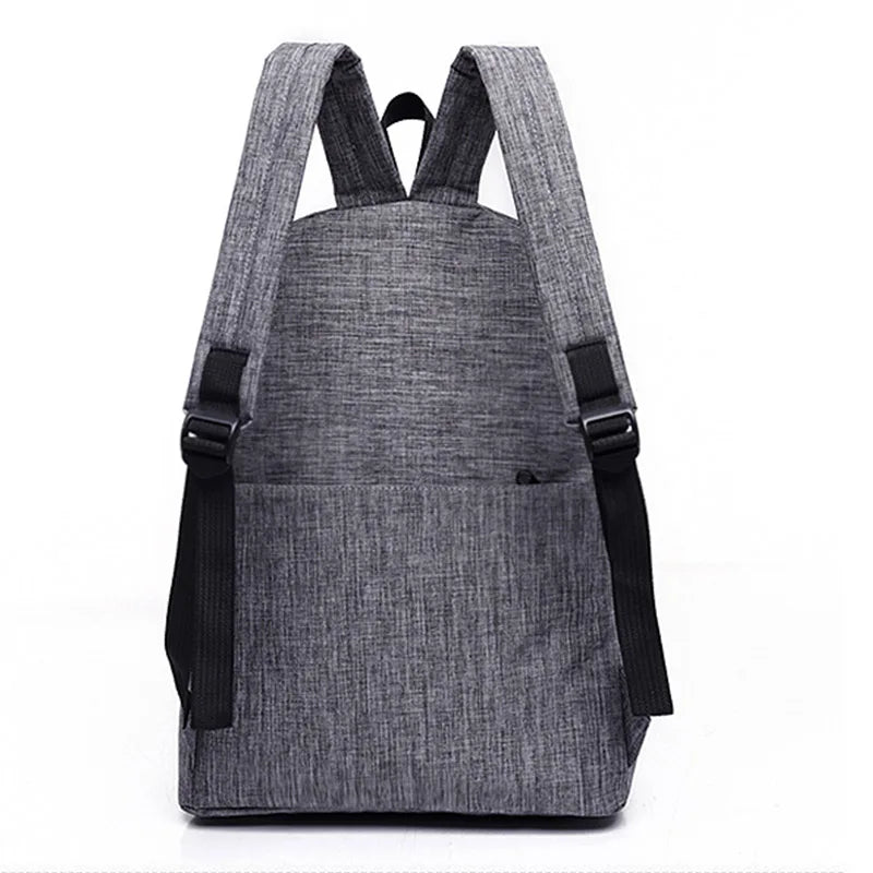 Canvas Backpack School Bags for Teenagers Mochila Rucksack Travel Daypack