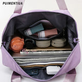 Women Men Sports Gym Bag Travel Duffle Bag Tote Handbag Multifunction