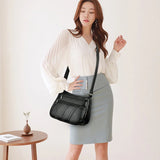Women Messenger Bag Lady Shoulder Crossbody Bag Small Female pu Leather Handbag