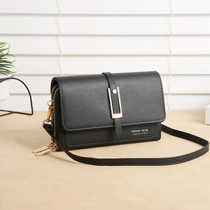 Large Capacity Women Messenger Bag Double-layer Handbag for Girls