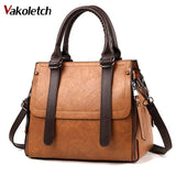 Vintage Leather Women Crossbody Shoulder Bag Handbags KL503