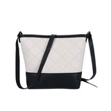 Vintage Leather Messenger Bag for Women, Casual Handbag Tote