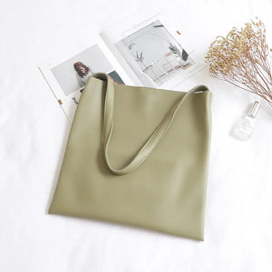 Casual Tassel Leather Messenger Bag Vintage Big Size Tote Shoulder Bag