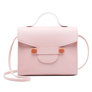 Heart Pendant Girls Shoulder Crossbody Bag Lady Mini Handbag