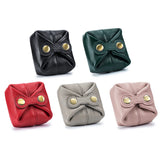 Mini Lipstick Storage Bag Soft PU Leather Wallet & Money Clip For Kids