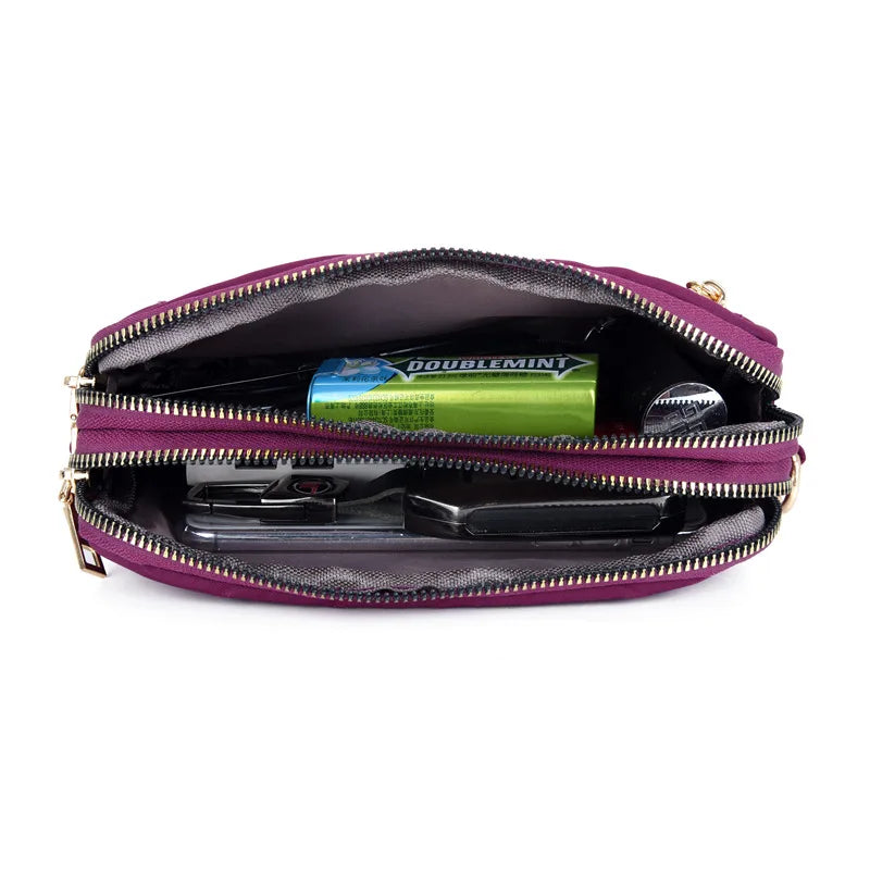 Women Casual Crossbody Messenger Bag Waterproof Nylon Shoulder Bag