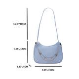 Nylon Butterfly Chain Tote Handbag for Women