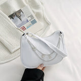 Nylon Butterfly Chain Tote Handbag for Women