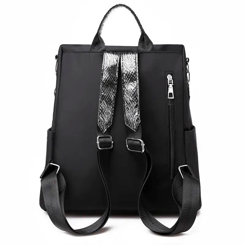 Water-proof Sequins Travel Backpack Anti-theft Rucksack