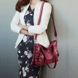 Women PU Leather Handbags Soft Shoulder Bags For Women Messenger Bags