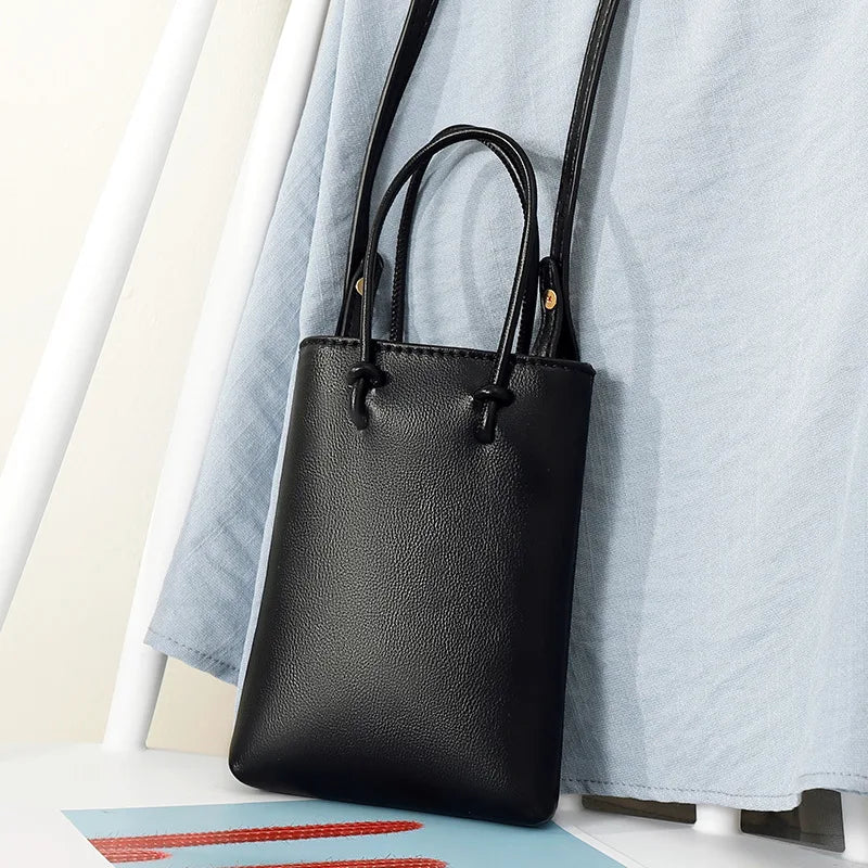 Women PU Leather Handbags Large Capacity Shoulder Bags Crossbody Phone Purse