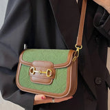 Women PU Leather Messenger Bag Frosted Texture Handbags Tote Bags