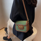 Women PU Leather Messenger Bag Frosted Texture Handbags Tote Bags