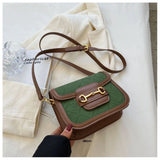 Women PU Leather Messenger Bag Frosted Texture Handbags Tote Bags