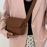 Women PU Leather Messenger Travel Purse Crossbody Bags Lady Casual Shopping Slin