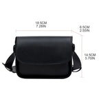 Women PU Leather Messenger Travel Purse Crossbody Bags Lady Casual Shopping Slin