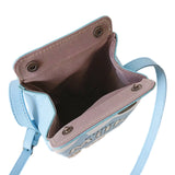 Cartoon Milk Box Crossbody Phone Bag Adjustable Strap