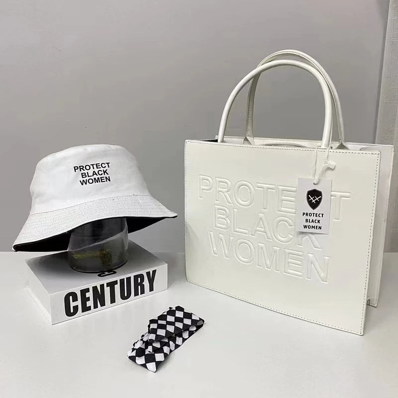 Bucket Hat TOTE Handbags Set for Women