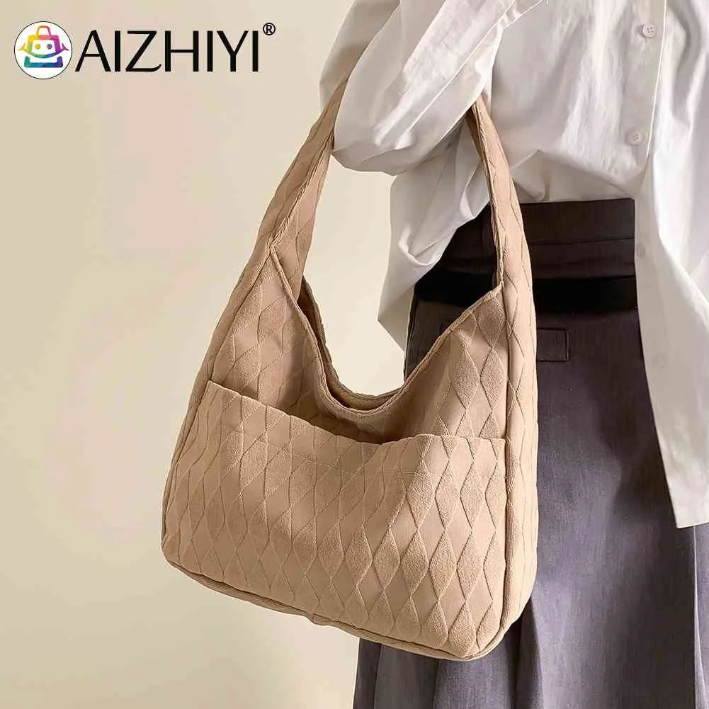Casual Hasp Rhombus Top-handle Bag for Daily Travel