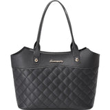 Women Shopping Handbag Solid Square Bags PU Leather Shoulder Bag