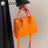 Casual Zipper Small Satchel Bag for Daily Travel