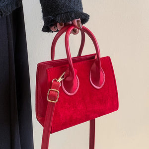 Casual Zipper Small Satchel Bag for Daily Travel