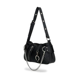Chains Style Nylon Handbag Streetwear All-match Shoulder Bag