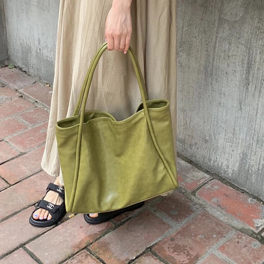 Women Shoulder Bags PU Leather Large Capacity Totes Ladies Handbags