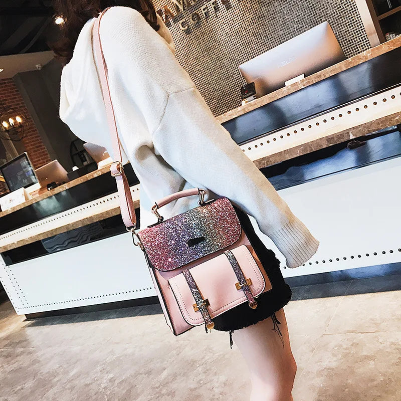High Multifunction Women Shoulder Bag for Students School Travel