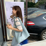 Women Shoulder Bags Pleated Solid Handbags Large Capacity Soft All-match