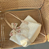Canvas Shoulder Bag Large Capacity Shopping Travel Handbag