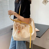 PU Leather Women Shoulder Bag Large Capacity Underarm Handbag