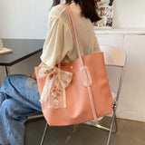 PU Leather Women Shoulder Bag Large Capacity Underarm Handbag