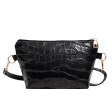 Women Shoulder Bags Stone Pattern Underarm Bags Ladies Classic Crossbody Bag