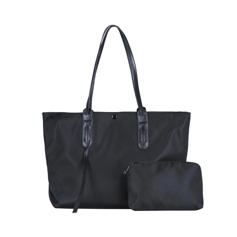 Casual Nylon Shoulder Bags 2-Piece Set for Women