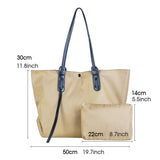 Casual Nylon Shoulder Bags 2-Piece Set for Women
