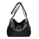 Winter Style Leather Crossbody Bag for Women
