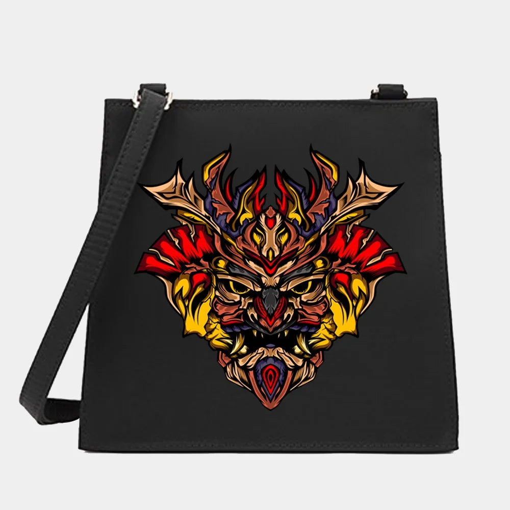 Monster Series Shoulder Crossbody Bag - Small Square Design