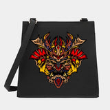 Monster Series Shoulder Crossbody Bag - Small Square Design