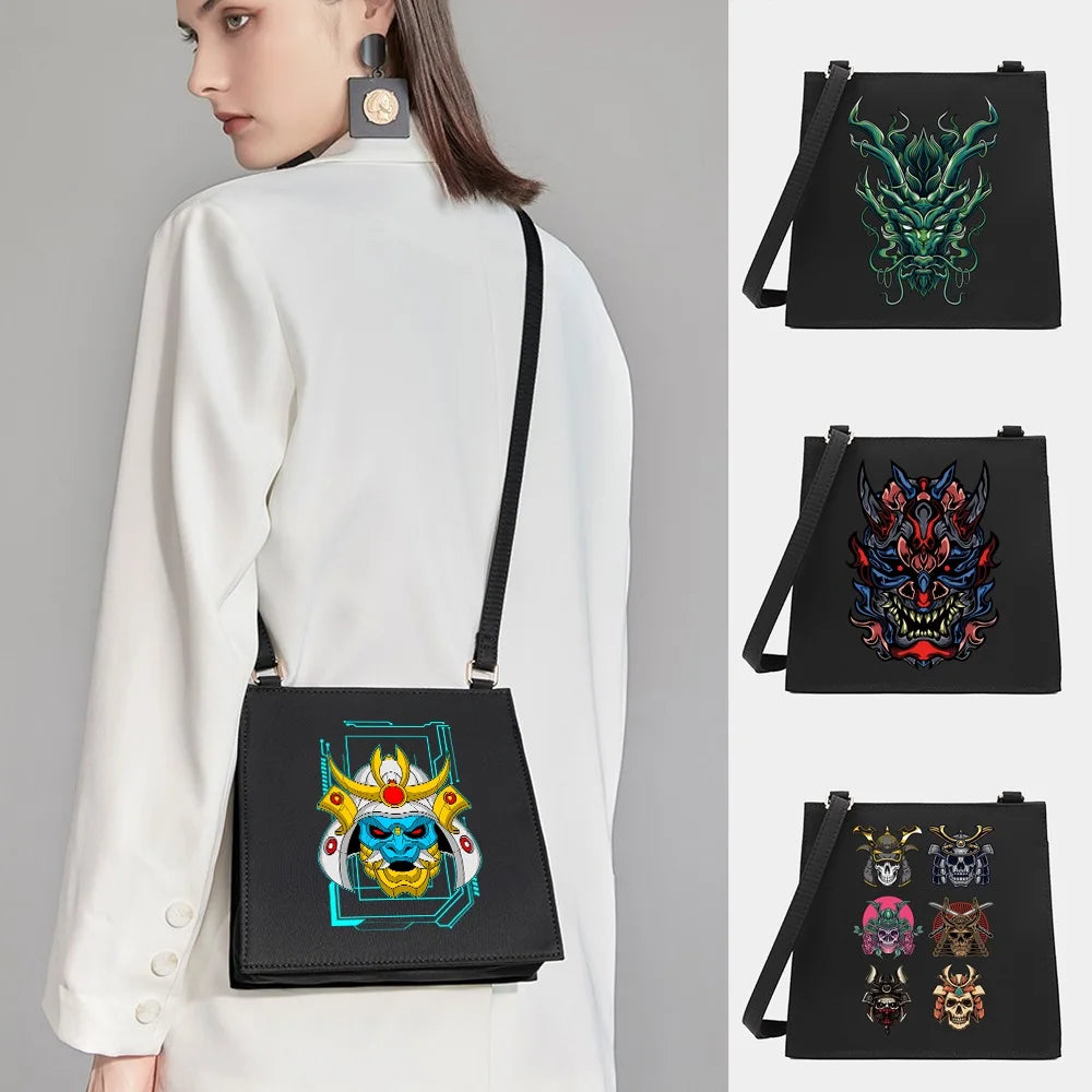 Monster Series Shoulder Crossbody Bag - Small Square Design